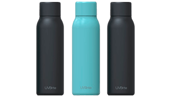 UVBRITE Go Self-Cleaning UV Water Bottle - 18.6 oz Insulated  Stainless-Steel Rechargeable & Reusable…See more UVBRITE Go Self-Cleaning  UV Water Bottle